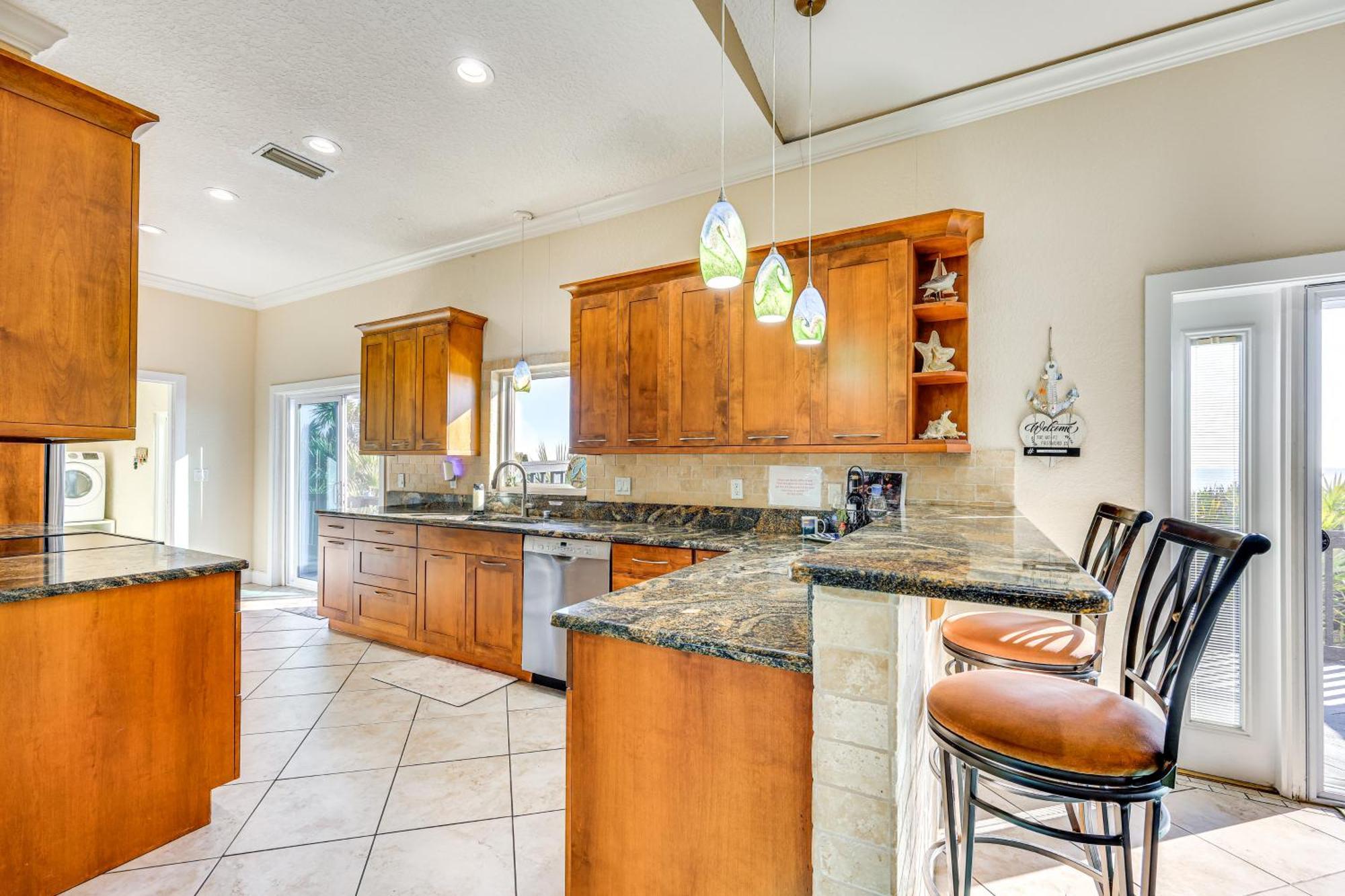 Oceanfront Oasis In Flagler Beach With Deck And Views! Dış mekan fotoğraf