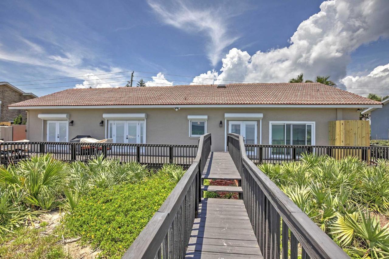 Oceanfront Oasis In Flagler Beach With Deck And Views! Dış mekan fotoğraf